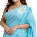 Lightweight Cotton Floral Saree